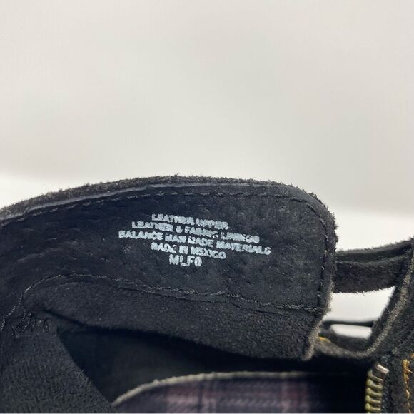 BORN 10 Women’s Tarklin Black Distressed Black Suede Ankle Chukka Boots Winter - Picture 14 of 16